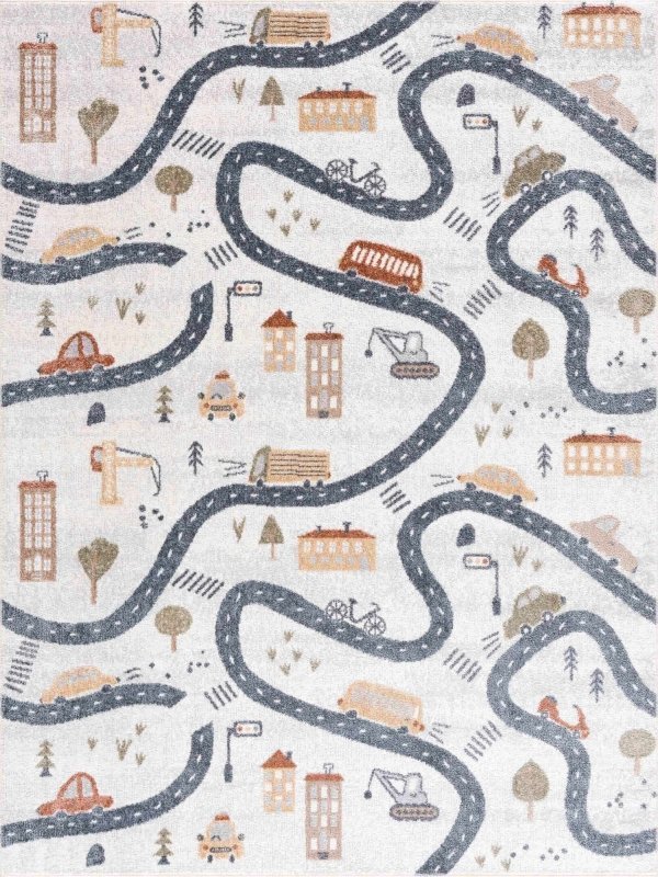 Mave Roads Washable Rug for Kids - FCHF CITY