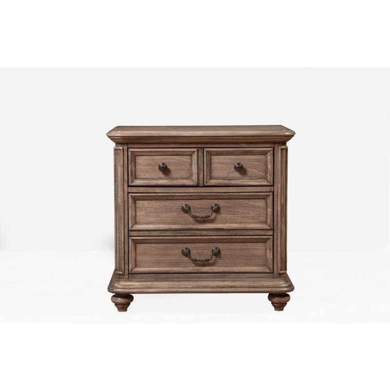 Melbourne Nightstand, French Truffle - FCHF CITY