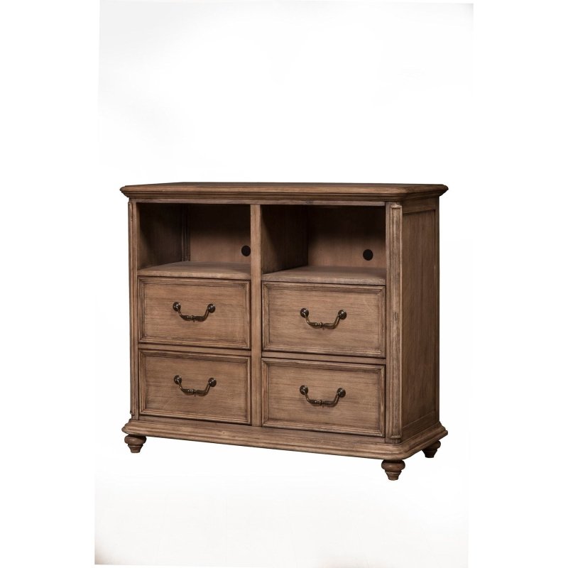 Melbourne TV Media Chest, French Truffle - FCHF CITY