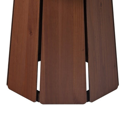 Melrose Wood Pedestal Dining Table - FCHF CITY