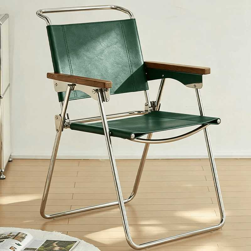 Mid‑Century Folding Lounge Chair for Home &amp; Office - FCHF CITY