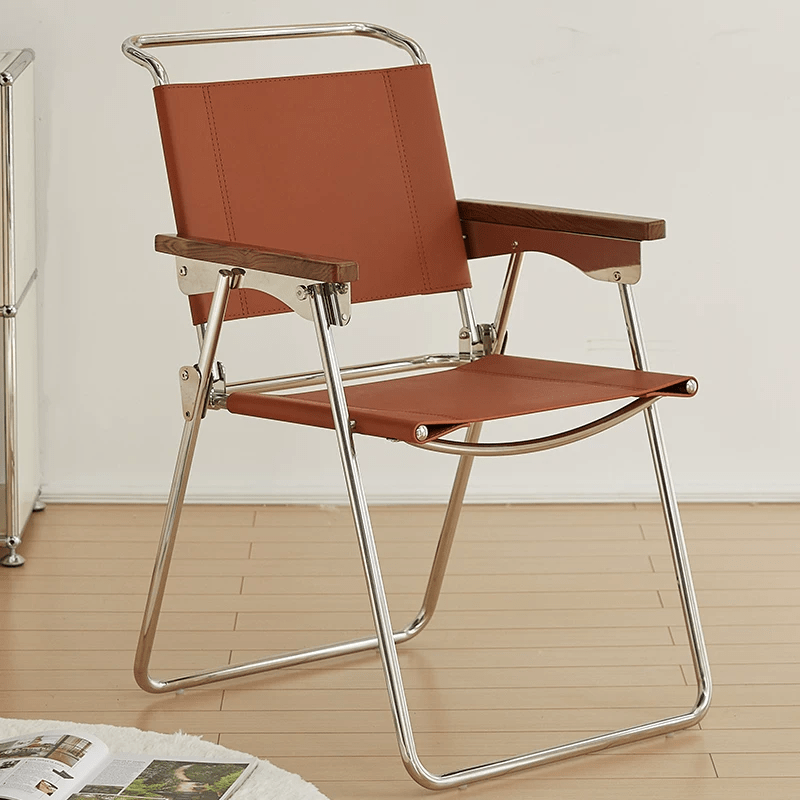 Mid‑Century Folding Lounge Chair for Home &amp; Office - FCHF CITY