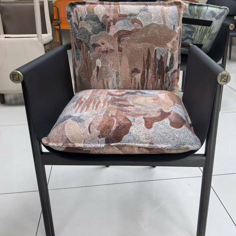 Modern Italian Minimalist Arm Dining Chair - FCHF CITY