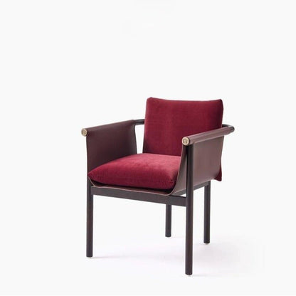 Modern Italian Minimalist Arm Dining Chair - FCHF CITY