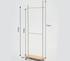 Modern Minimalist Home Wardrobe Storage Rack - FCHF CITY