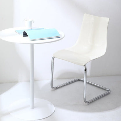 Modern Transparent Side Chair, Acrylic Dining Chair For Home &amp; Office - FCHF CITY