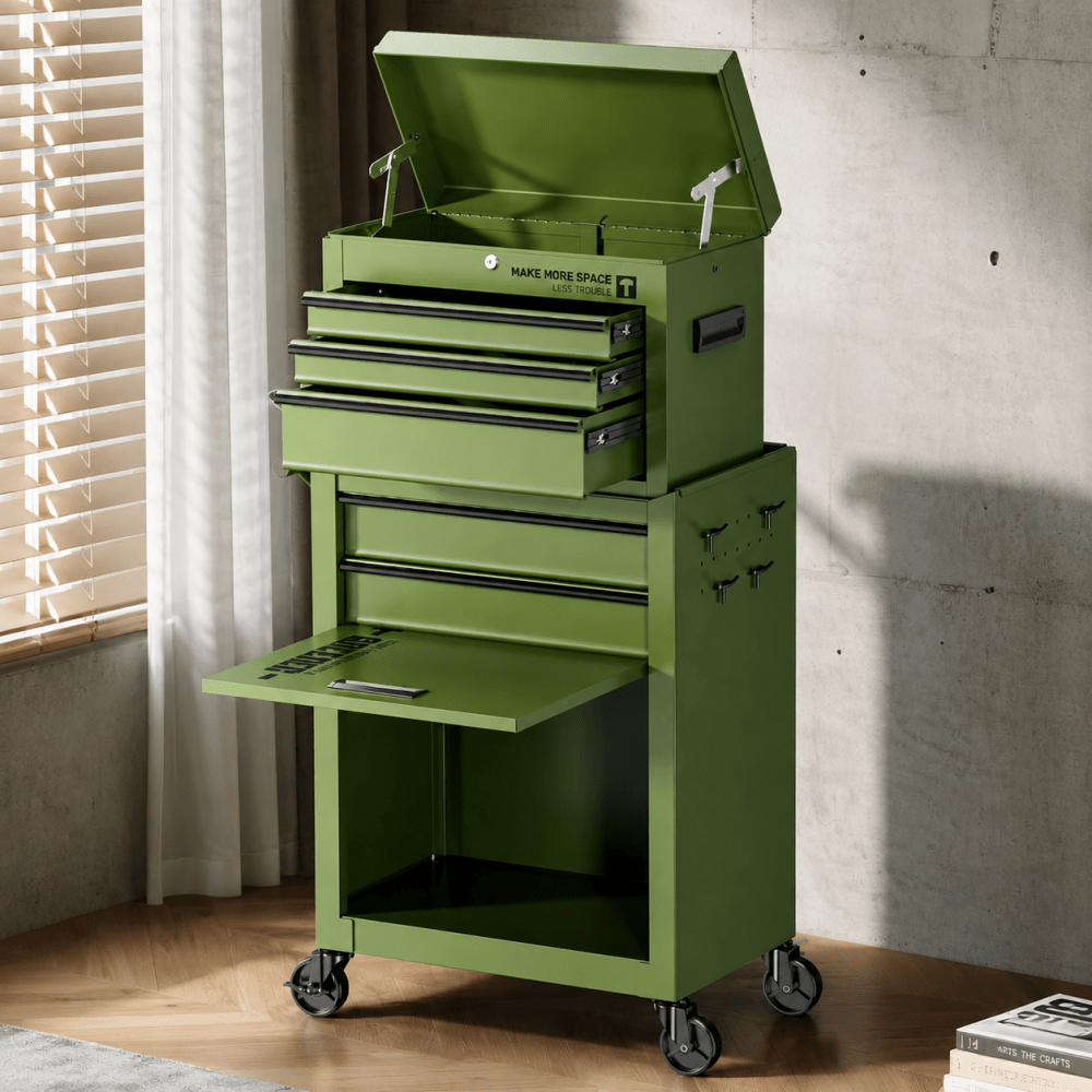 Modular Rolling Storage Cart, Mix &amp; Match Multi-Tier Organizer - FCHF CITY
