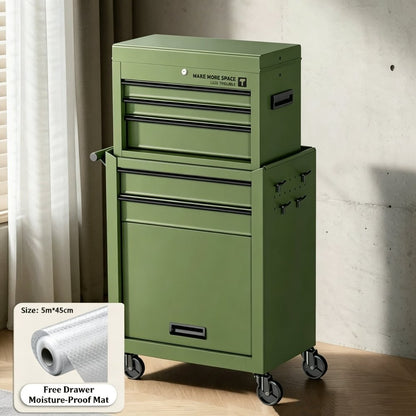 Modular Rolling Storage Cart, Mix &amp; Match Multi-Tier Organizer - FCHF CITY