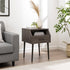 Mora 18" Contemporary Side Table with Storage - FCHF CITY