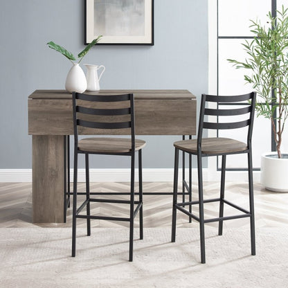 Mora 3 - Piece Drop Leaf Counter Table Set - FCHF CITY