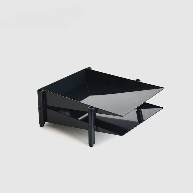 Multi‑Layer Slanted File Tray, Desktop Document Paper Storage Rack - FCHF CITY