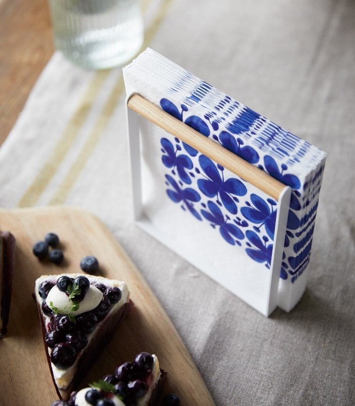 Napkin Holder - Steel + Wood - FCHF CITY