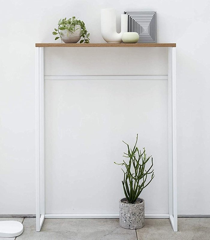 Narrow Entryway Console Table (32&quot; H) - Steel - FCHF CITY