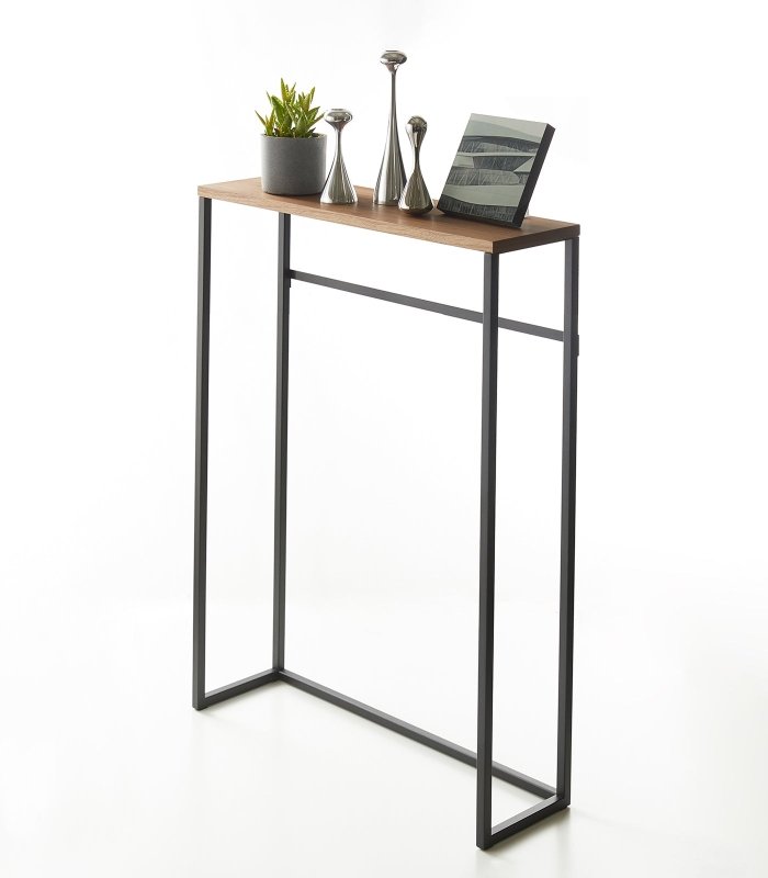 Narrow Entryway Console Table (32&quot; H) - Steel - FCHF CITY