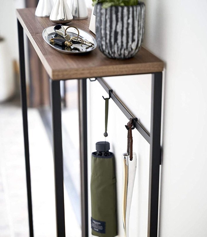 Narrow Entryway Console Table (32&quot; H) - Steel - FCHF CITY