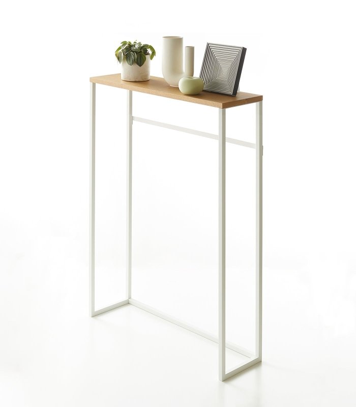 Narrow Entryway Console Table (32&quot; H) - Steel - FCHF CITY