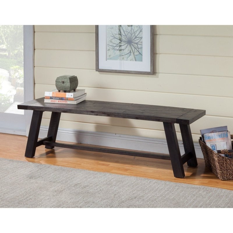 Newberry Bench, Salvaged Grey - FCHF CITY