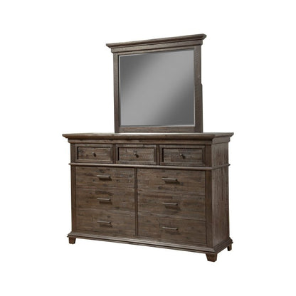 Newberry Mirror, Salvaged Grey - FCHF CITY