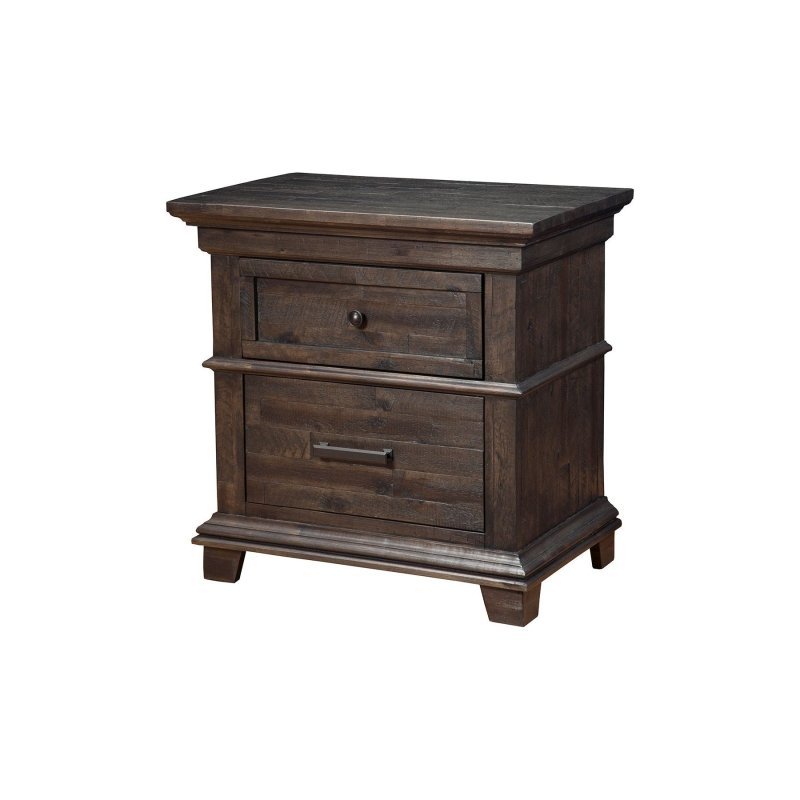 Newberry Nightstand, Salvaged Grey - FCHF CITY
