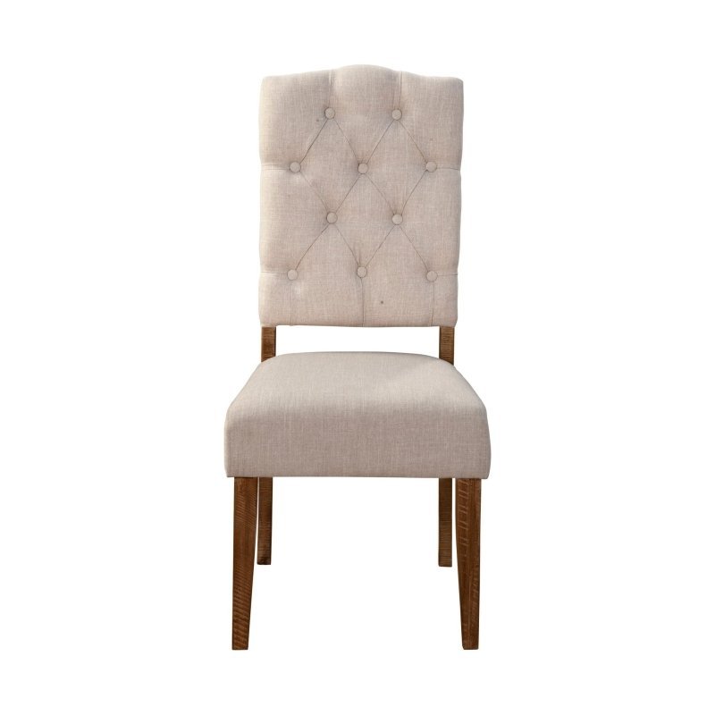 Newberry Side Chairs, Medium Brown - FCHF CITY