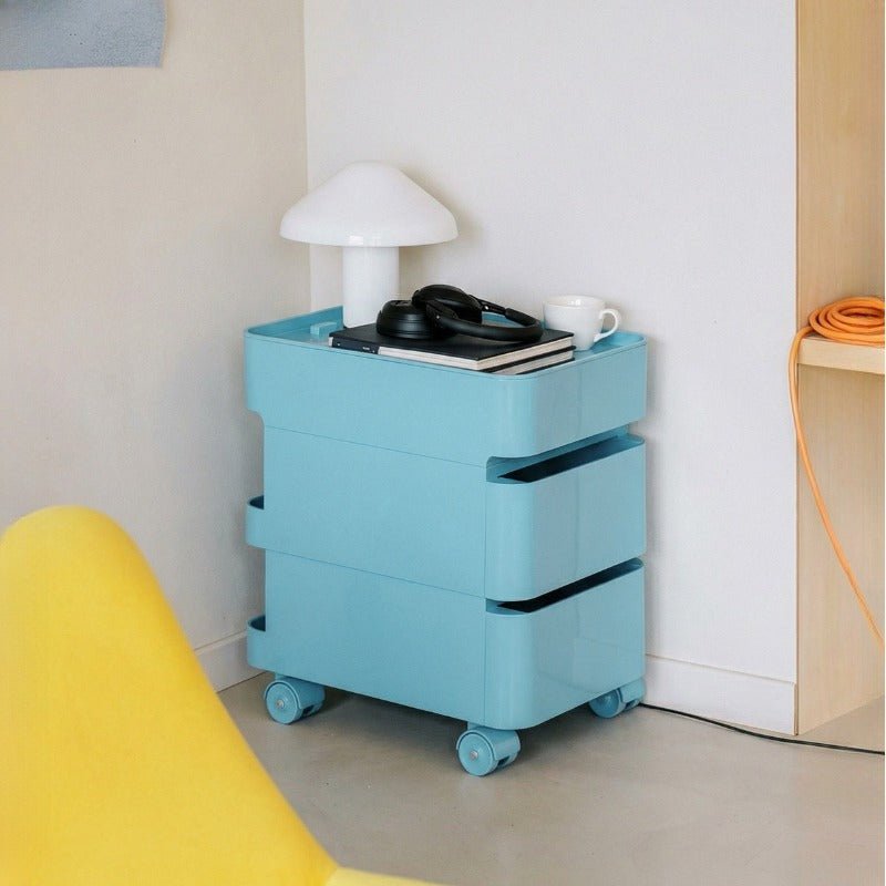 No Odor ABS Rolling Storage Chest with 4 Drawers - FCHF CITY
