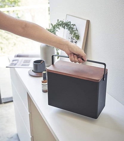 Odds - and - Ends Organizer - Steel + Wood - FCHF CITY