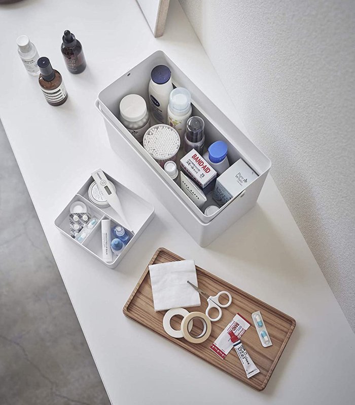 Odds - and - Ends Organizer - Steel + Wood - FCHF CITY