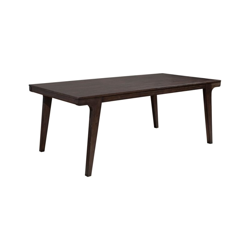 Olejo Dining Table, Chocolate - FCHF CITY