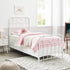 Ophelia Metal Twin Pipe Bed - FCHF CITY