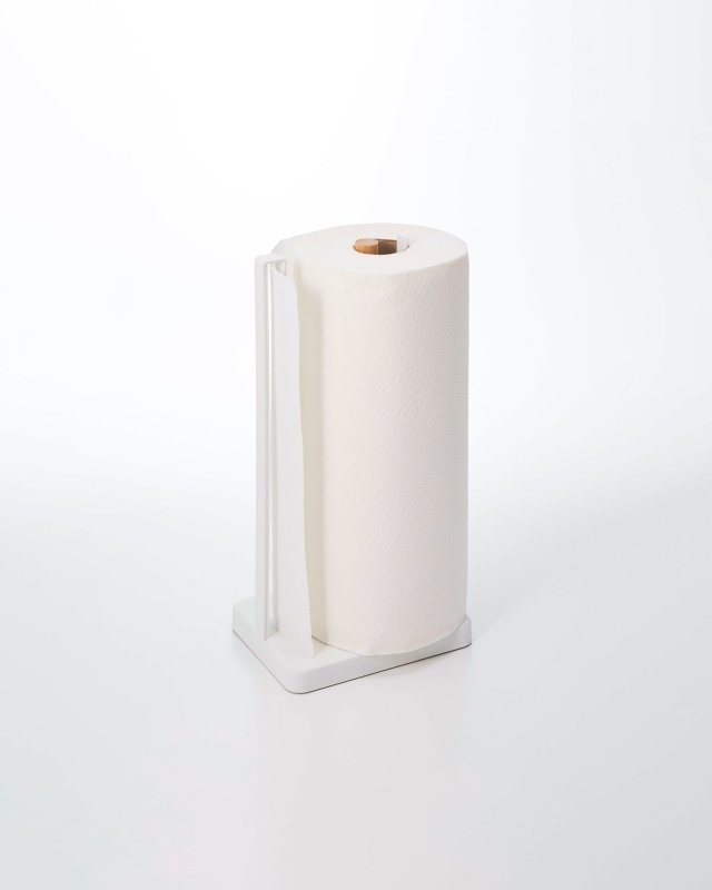 Paper Towel Holder - Steel + Wood - FCHF CITY