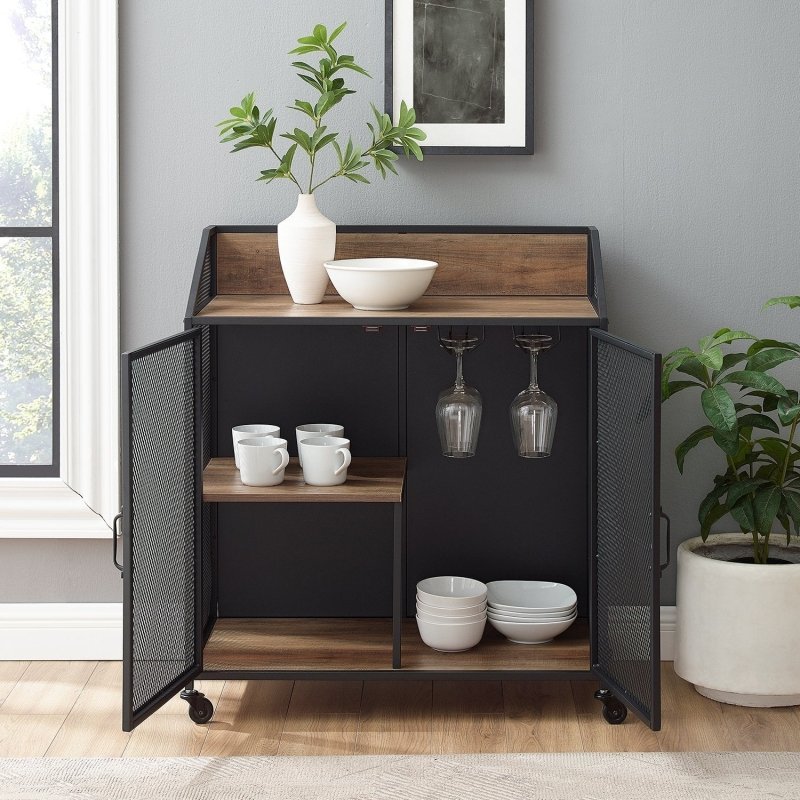 Pinery Industrial Bar Cart - FCHF CITY