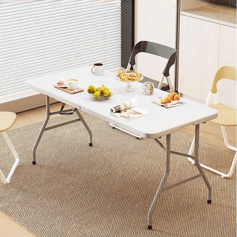 Portable Foldable Dining Table, Heavy‑Duty Height Adjustable Outdoor Table - FCHF CITY