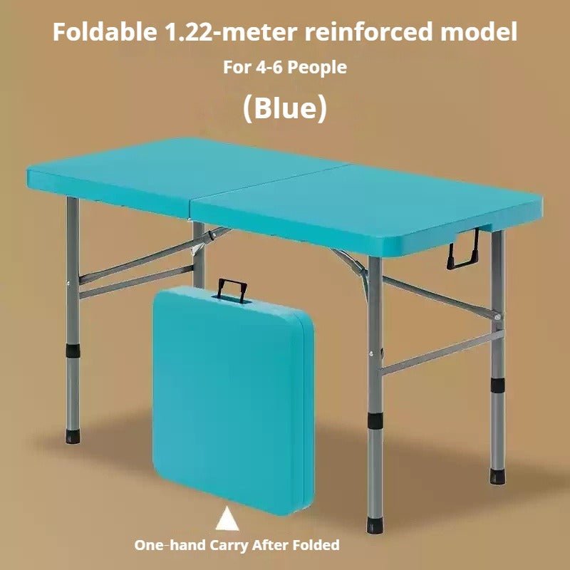 Portable Foldable Dining Table, Heavy‑Duty Height Adjustable Outdoor Table - FCHF CITY