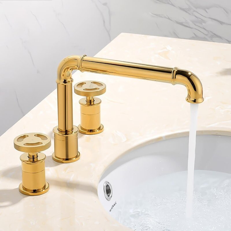 Porter Industrial Double Handle Faucet - FCHF CITY
