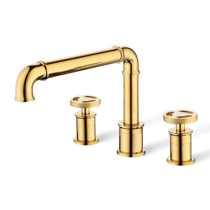 Porter Industrial Double Handle Faucet - FCHF CITY