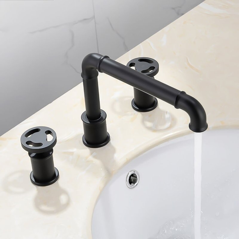 Porter Industrial Double Handle Faucet - FCHF CITY