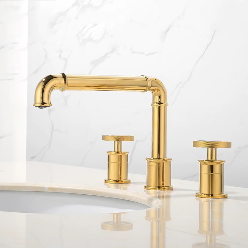 Porter Industrial Double Handle Faucet - FCHF CITY