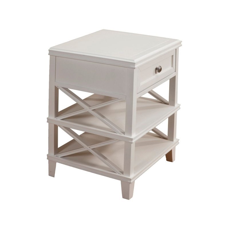 Potter Nightstand, White - FCHF CITY
