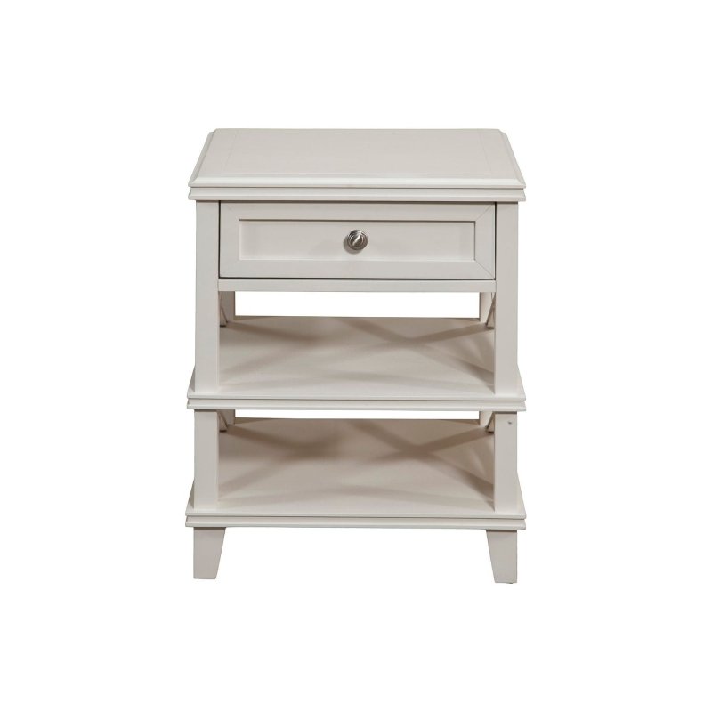 Potter Nightstand, White - FCHF CITY