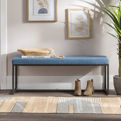 Rangely Upholstered Fabric Entry Bench - FCHF CITY