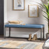 Rangely Upholstered Fabric Entry Bench - FCHF CITY