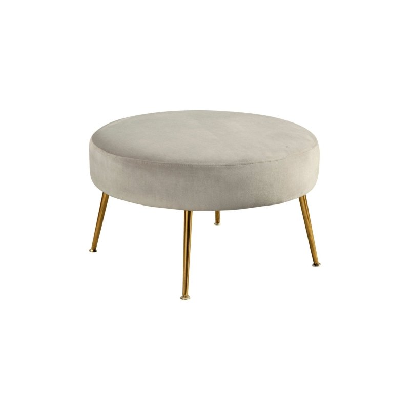 Rebecca Footstool, Grey - FCHF CITY