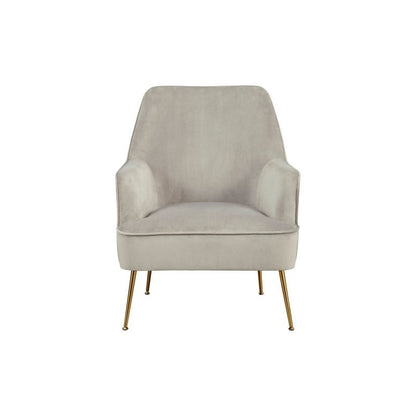 Rebecca Leisure Chair, Grey - FCHF CITY