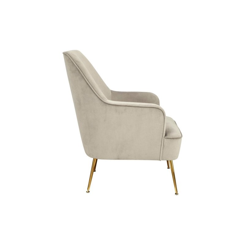 Rebecca Leisure Chair, Grey - FCHF CITY