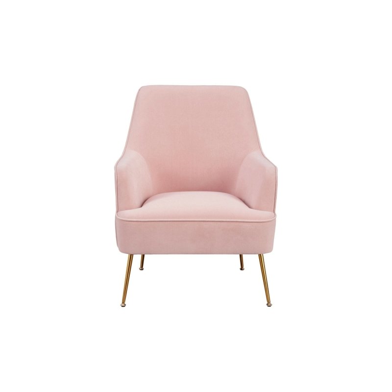 Rebecca Leisure Chair, Pink - FCHF CITY