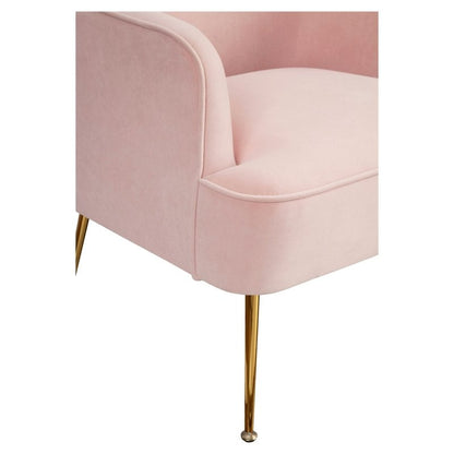 Rebecca Leisure Chair, Pink - FCHF CITY
