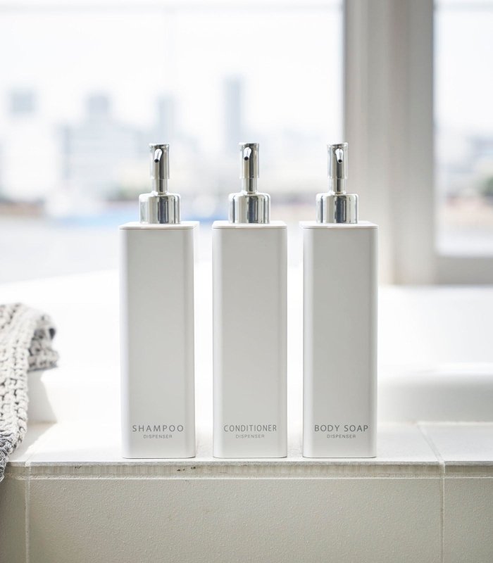 Rectangle Dispenser Bundle - Shampoo, Conditioner, and Body Soap - FCHF CITY