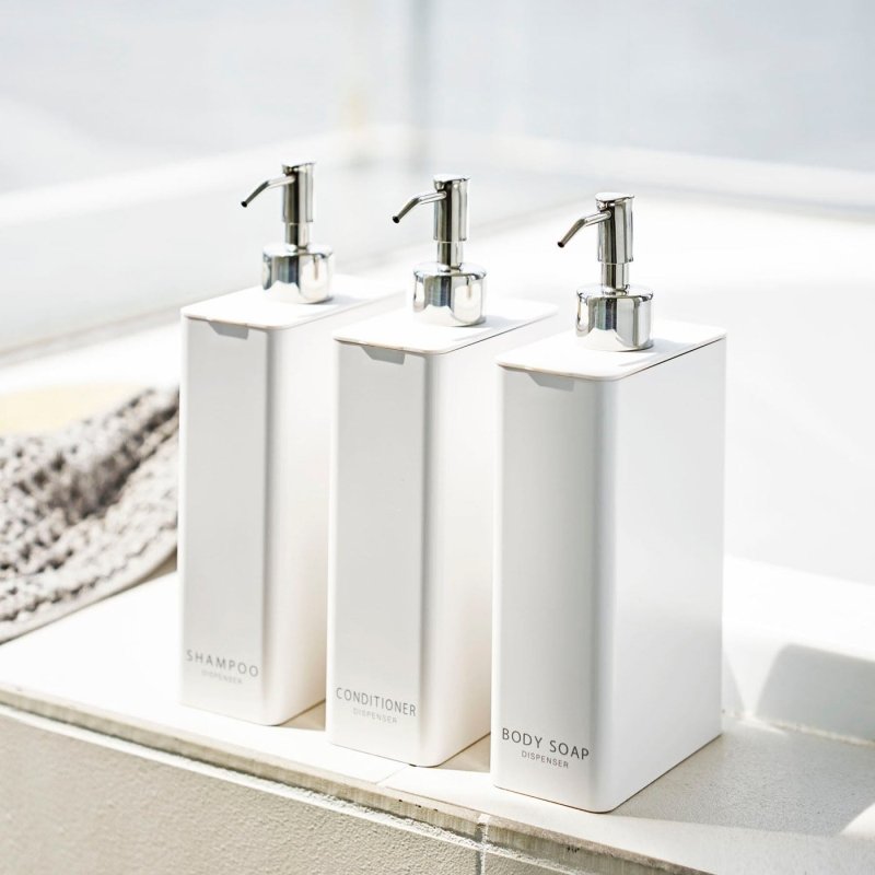 Rectangle Dispenser Bundle - Shampoo, Conditioner, and Body Soap - FCHF CITY