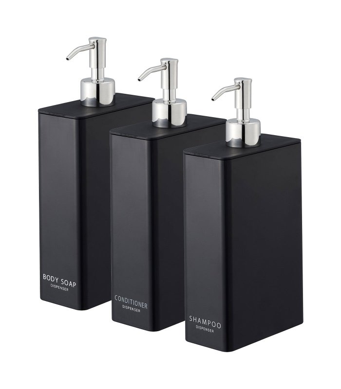 Rectangle Dispenser Bundle - Shampoo, Conditioner, and Body Soap - FCHF CITY