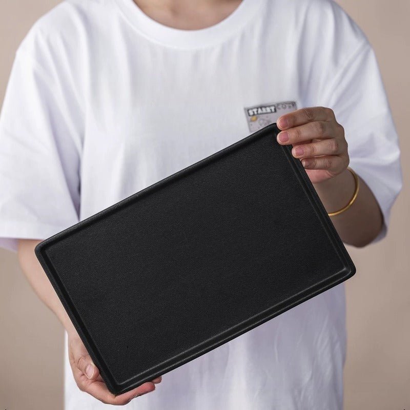 Rectangular Heat Resistant Ceramic Display Tray - FCHF CITY